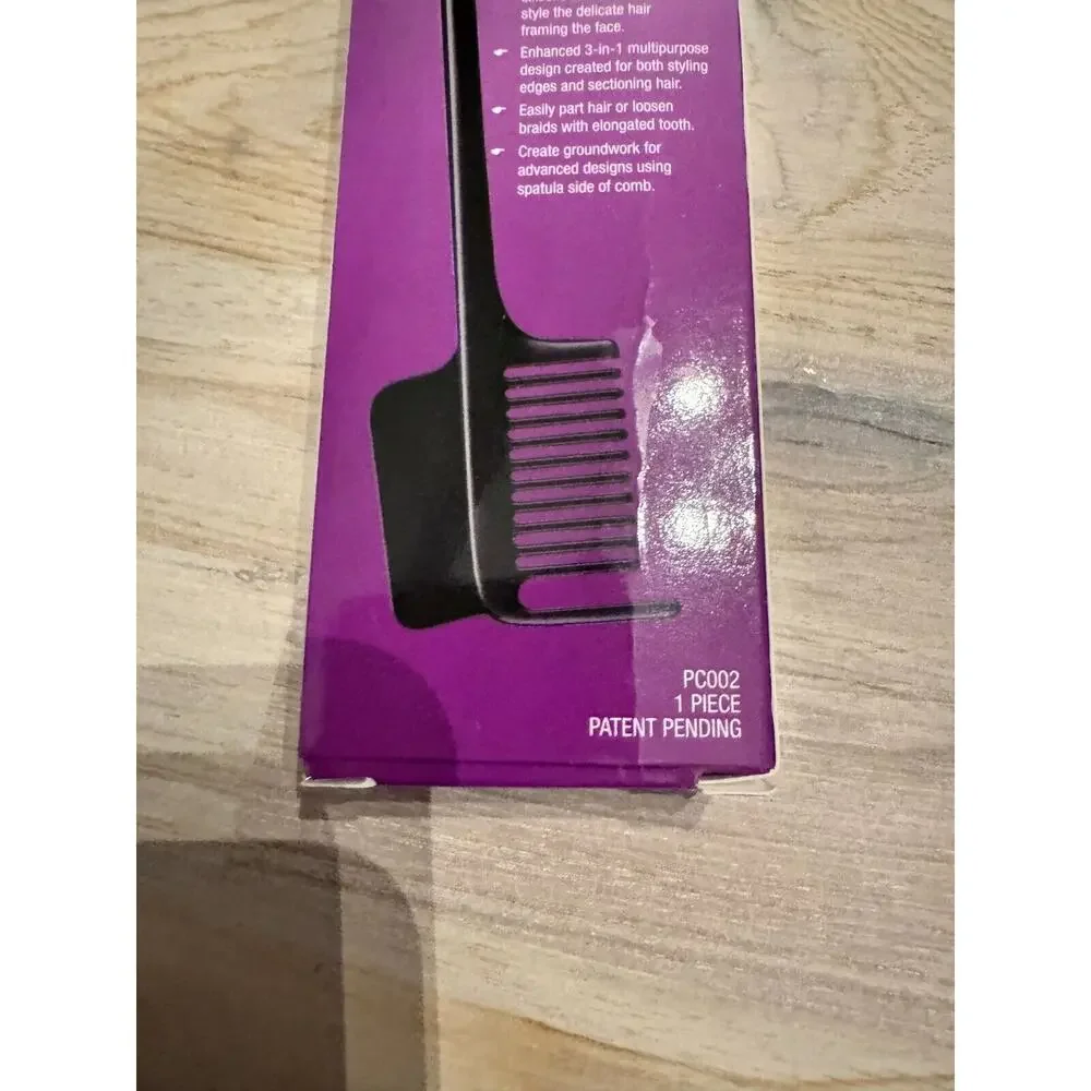 PuffCuff Edge Master Dual Edge Brush Silicone Bristles NEW
